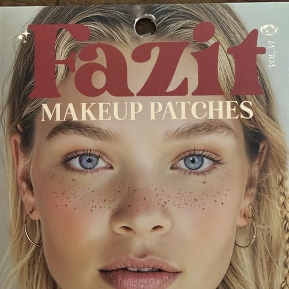 2 pack - Fazit Black & Red Makeup Patches - Picture 3 of 4